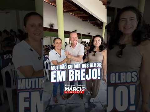 Hoje foi dia de Brejo enxergar melhor!