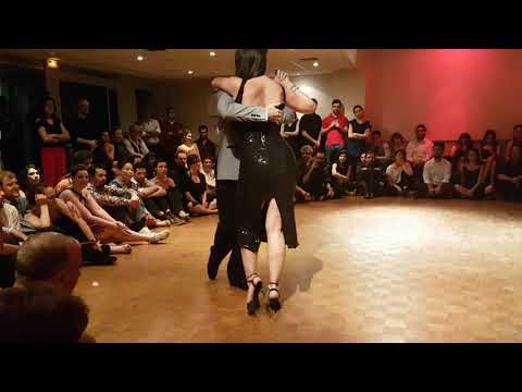 Haris Mihail & Natasha Lewinger _ Démo 2/4  ❤ @ Milonga El Garron Burn the dancefloor  _  Paris