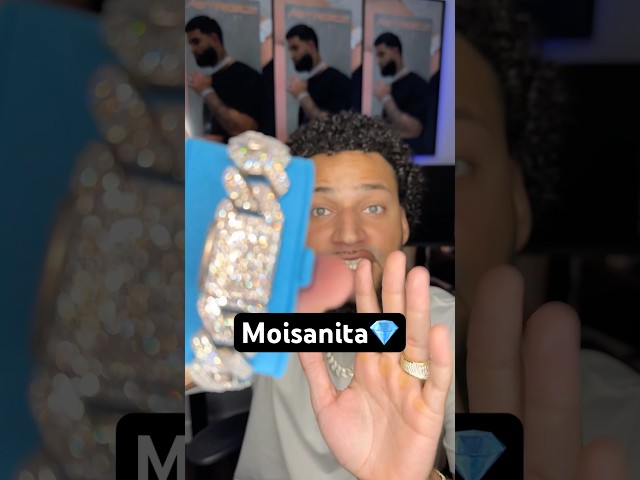 Vídeo relacionado con Pendientes colgantes de moissanita para mujer, diamante de moissanita de 1CT, cultivado en laboratorio, con baño de rodio, pendientes de plata, regalo de joyería.