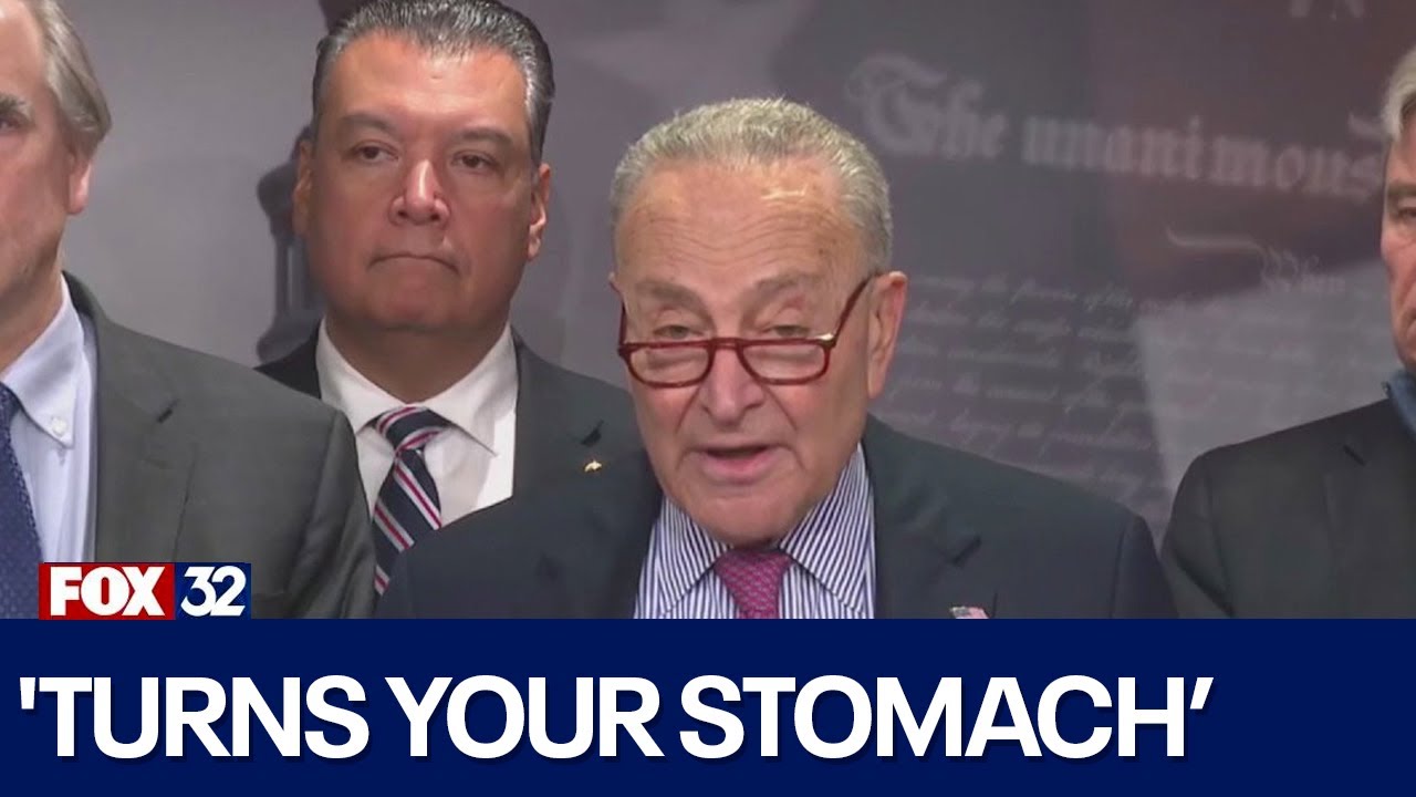 'Turns your stomach’: Schumer responds to Trump’s DEI comments on plane crash