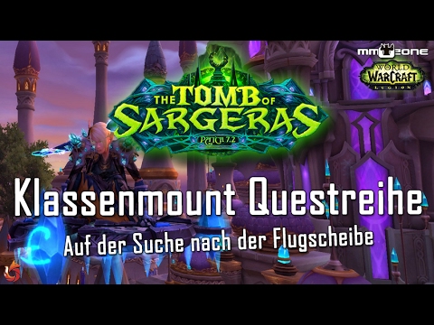 WoW Legion Patch 7.2 PTR - Klassenmounts / Beispiel-Questreihe mit dem Magier
