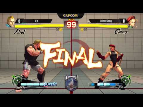 KSK (Abel) vs Fraser Ching (Cammy) - Evo 2014 Pools USF4