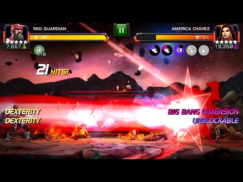 America Chavez Boss Fight - Marvel Contest of Champions
