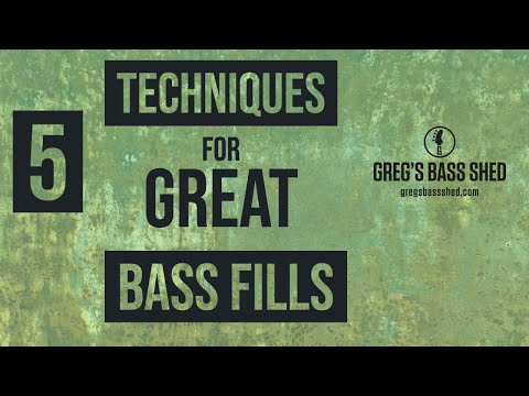 Five Techniques For Great Sounding Bass Fills (No.111)