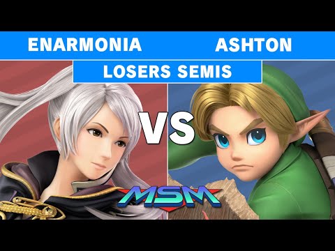 MSM Online 29 - Enarmonia (Robin) Vs. Ashton (Young Link) Losers Semis - Smash Ultimate