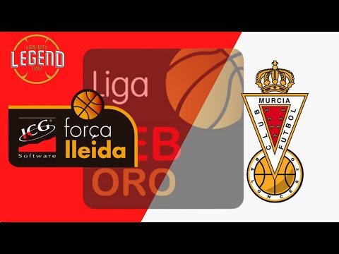 PARTIDO COMPLETO LIGA LEB ORO ICG FORÇA LLEIDA VS REAL MURCIA BALONCESTO /JORNADA 5