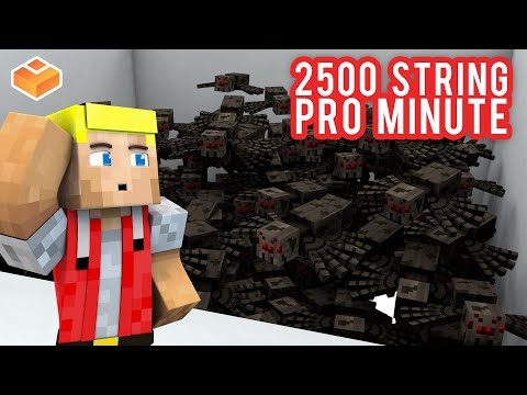 2500 String pro Minute! Krasseste Spinnen Farm! - Minecraft Valhelsia - #46