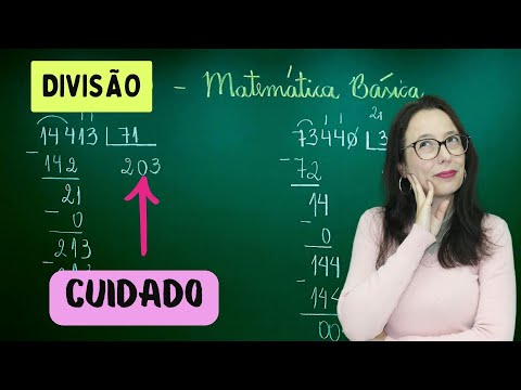 DIVISÃO - MATEMÁTICA BÁSICA - Professora Angela Matemática