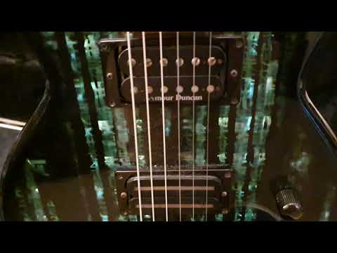 Jackson USA Scott Ian Anthrax S.O.D. M.O.D. Guitar Tech JJ Mike Learn Custom Shop Matrix Holographic image 26