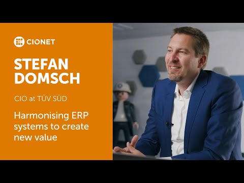 Stefan Domsch - CIO at TÜV SÜD - Harmonising ERP ... - YouTube