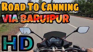 preview picture of video 'ROAD TO CANNING !!! from Kolkata via Baruipur !!!'