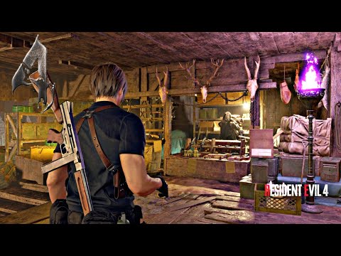 Resident Evil 4 Remake Iconic Locations With The Original Soundtrack