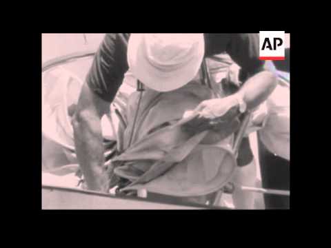 CAN910 SIR FRANCIS CHICHESTER CONTINUES CIRCUMNAVIGTION OF GLOBE