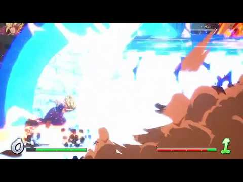 Dragon Ball FighterZ Gohan Kamehameha beat Cell Kamehameha