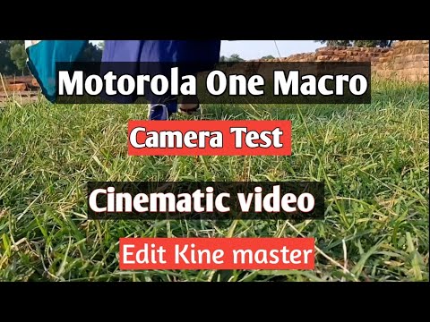 Motorola one macro camera test