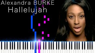 Hallelujah - L. Cohen Feat. Alexandra Burke - Piano tutorial