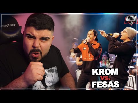 GREED TEARS TWO BROTHERS APART AT ONCE!! 🤯🔥 KROM vs. FESAS - TopTier Takeover | REACTION