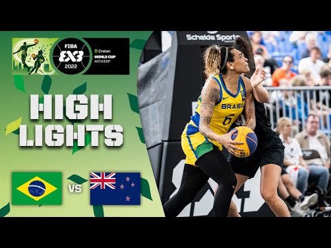 Brazil v New Zealand | Women | Highlights | Crelan FIBA 3x3 World Cup 2022