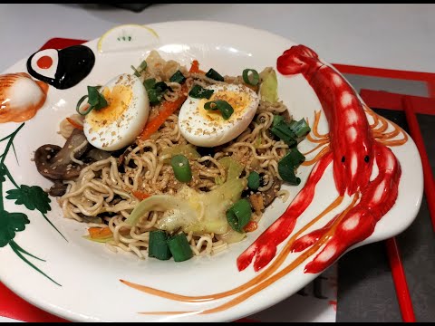 How to Make  Vegetarian Ramen in [20 minutes]