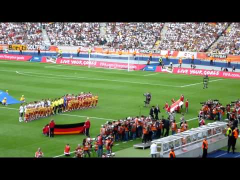 FIFA Frauen Fußball-WM 2011 Eröffnung 6v6
