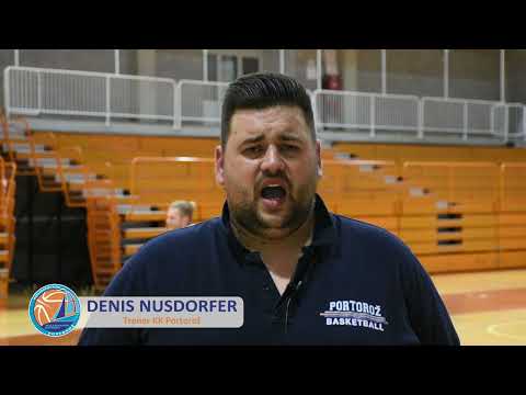 Denis Nusdorfer po tekmi Portorož - Medvode