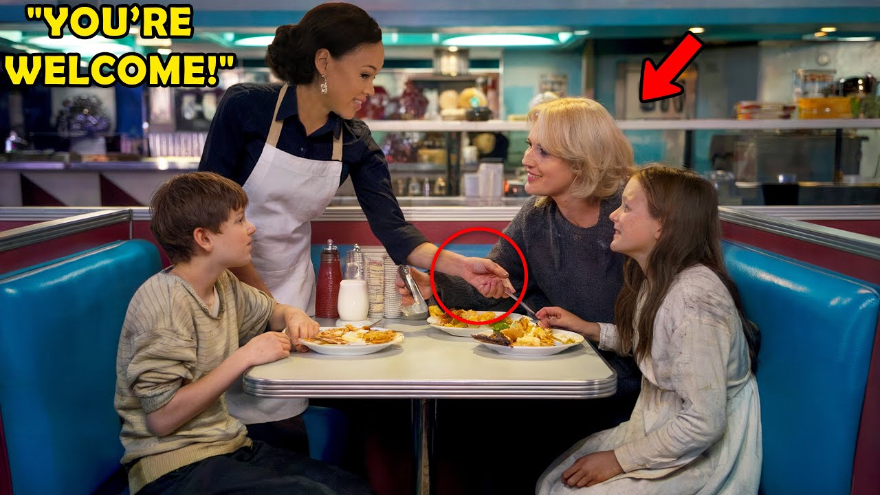 Struggling Waitress Pays for Family’s Meal After Card Declines, Stunned When CEO Shows Up Later