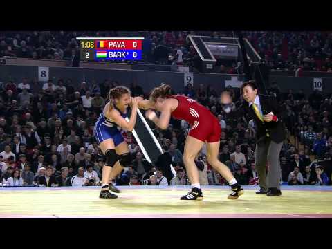 55Kg Final 3-5 match 01 - Female Wrestling -  European Championships 2013