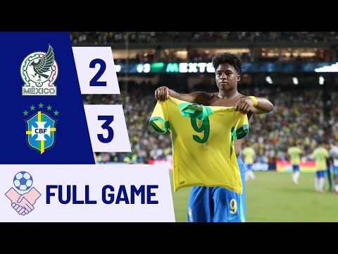 México Vs. Brasil | Partido Completo | Amistoso 2024