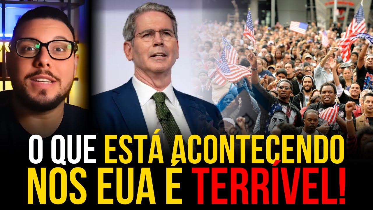 O QUE ESTÁ ACONTECENDO NOS EUA É TERRÍVEL! VOU TE EXPLICAR....
