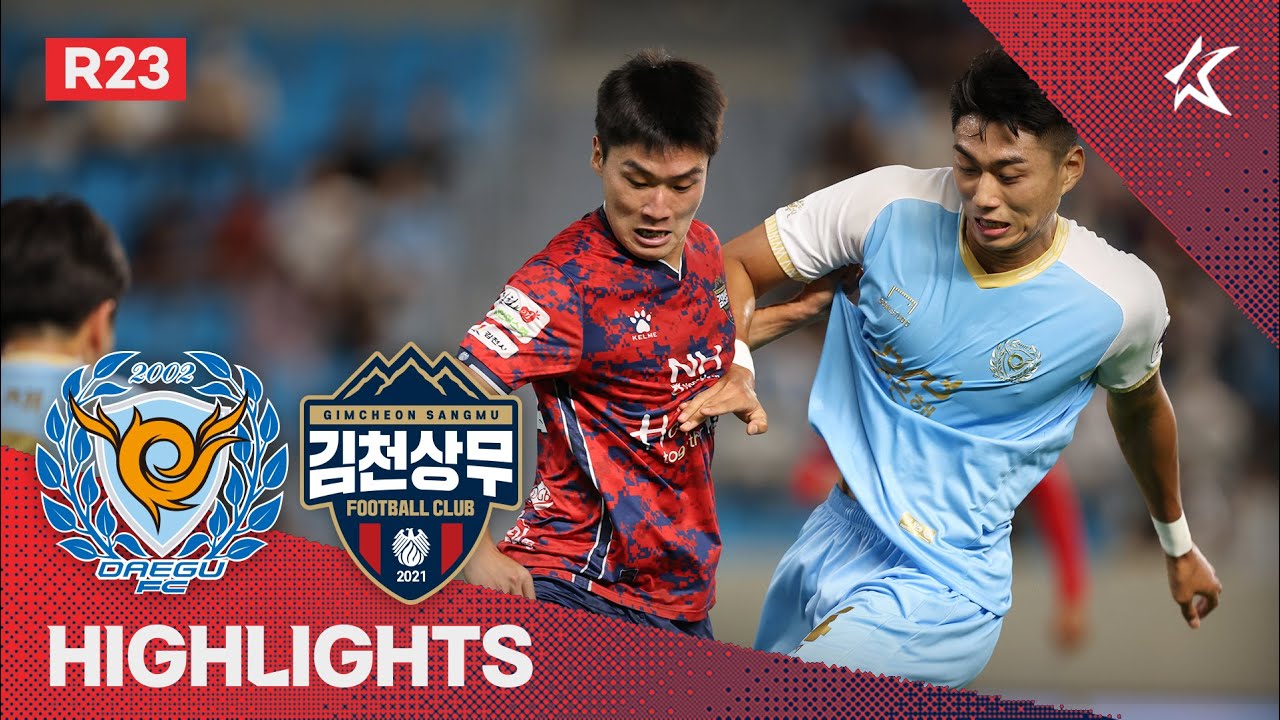 Daegu vs Sangju Sangmu highlights