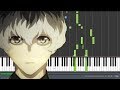 Asphyxia - Tokyo Ghoul:re [トーキョーグール：re] Opening (Piano Synthesia)