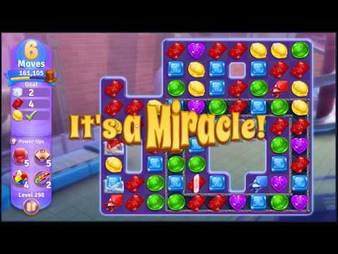 Wonka's World of Candy Level 298 - NO BOOSTERS + FULL STORY 🍫 | SKILLGAMING ✔️