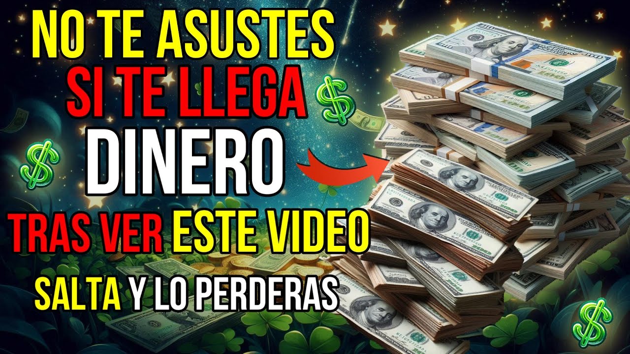 😍💲ORACIÓN PARA ENCONTRAR DINERO EN CUALQUIER LUGAR DONDE VAYAS 🎁No Rechaces esto! | Mensaje de Dios