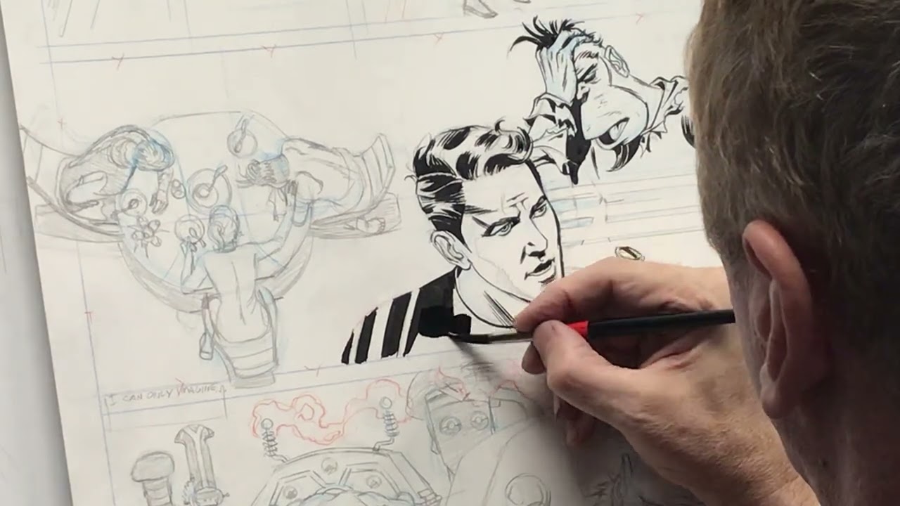 Ink A Comic Panel With Me | NEXUS Battle for Thuneworld