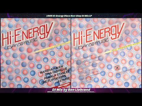 Hi-ENERGY DANCE-MUSIC ⚡ BEN LIEBRAND NON-STOP '83-'84 DJ Mix 1984 VINYL LP '80s