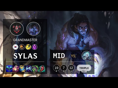 Sylas Mid vs Viego - KR Grandmaster Patch 11.13