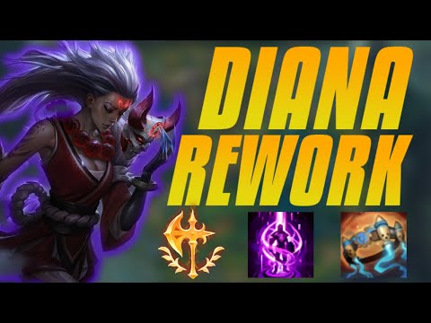 DIANA REWORK MID - How To Play - CHALLENGER Guide