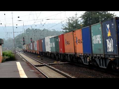 DB Güterzug 189 009-4 Bahnhof Bebra 21-7-2011 12.46 Uhr