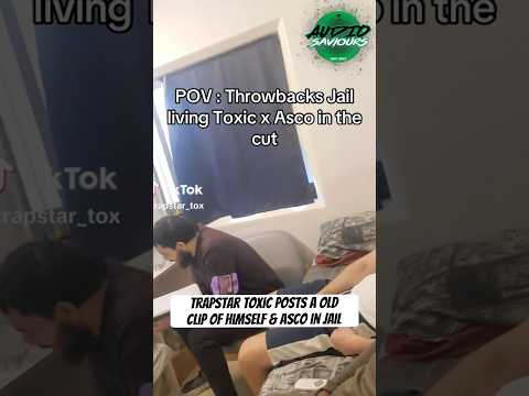 Trapstar Toxic Posts a Old Clip Of Himself & Asco In Prison #TrapstarToxic #Asco