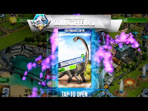 Unlock Brachiosaurus Level 40 | Jurassic World The Game