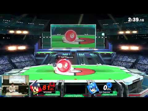 Yoderlaheehoo (Luigi) Vs Captain Capcom (Mega Man) - EMUSC 48 Losers Eighths