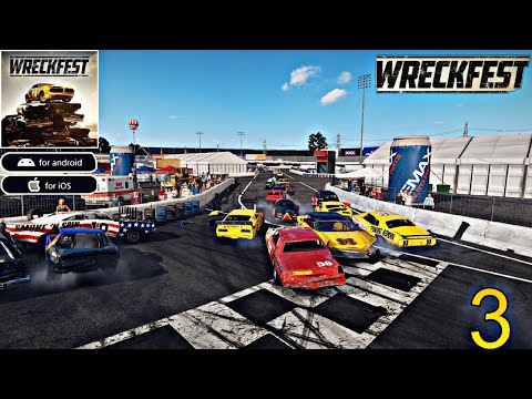 Wreckfest  Gameplay Walkthrough Part 3 (Android, iOS) 