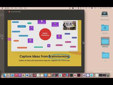 [MAC OS] Xmind Mind Map : Basic Overview (Mac App Store)