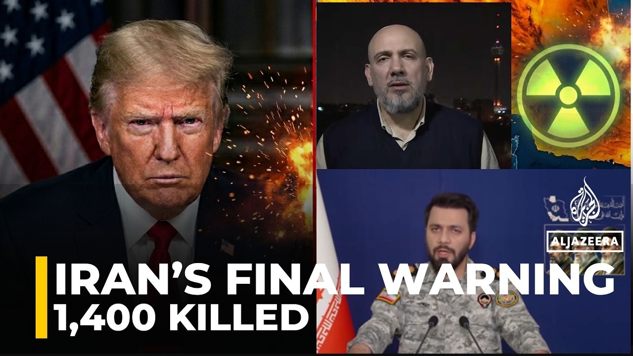 1,400 Killed in Iran strikes: Tehran vows to hit desalination plants & US tech interests