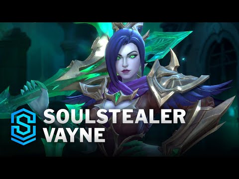 Soulstealer Vayne Wild Rift Skin Spotlight
