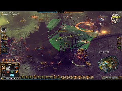 4v4 MASSIVE Ork WAAAGH! vs Imperial Fists Fortress – Dawn of War III Cinematic Carnage