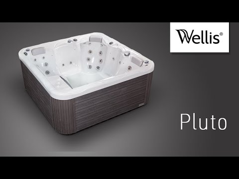 Spabad Wellis Pluto Scandinavia 42 Jets med Termiskt Skydd