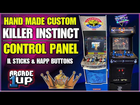 Arcade1up Killer Instinct 2Dai4 Custom Deck with IL Sticks