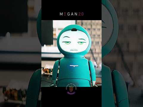 MEGAN 2.0 New Body - What the F**k is this #megan2 #teletubbies #aimovie #shorts