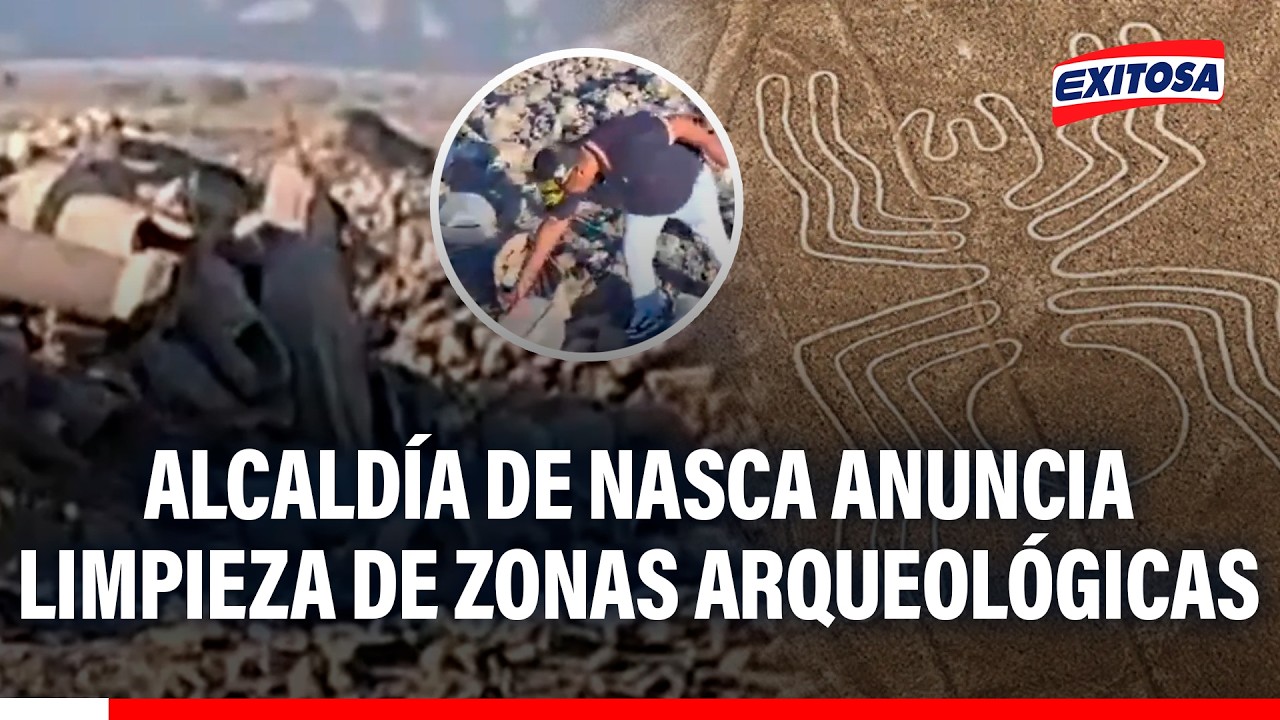 🔴🔵 Contaminación en Nasca: Municipalidad anuncia medidas de limpieza en zona arqueológica